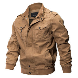 Brand Mens Winter Cotton Bomber Jacket Coat