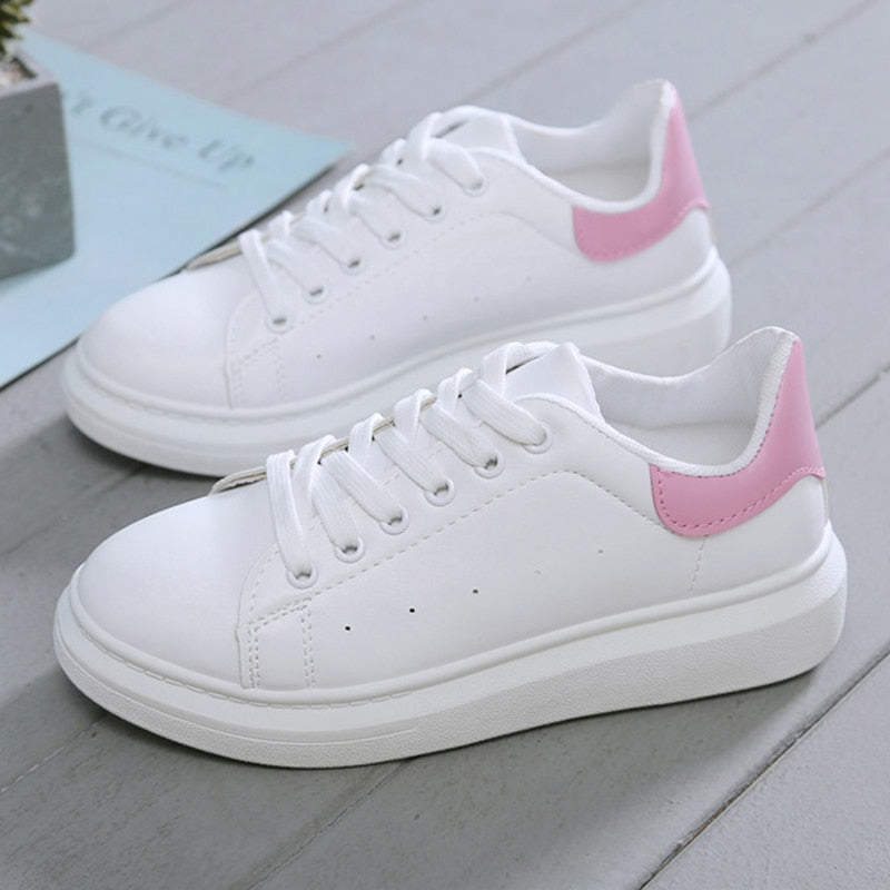 New Designer Shoes Woman Wedges Platform Sneakers Lace-Up