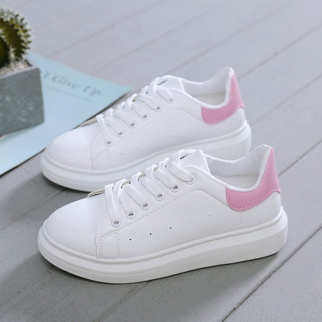 New Designer Shoes Woman Wedges Platform Sneakers Lace-Up