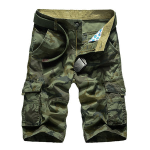 Camouflage Camo Cargo Shorts Men 2019 New Mens Casual Shorts