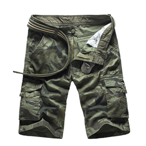 Camouflage Camo Cargo Shorts Men 2019 New Mens Casual Shorts