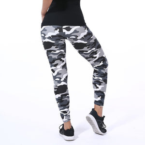 New 2019 Camouflage Printed Women Leggings Fashion Design Female Casual Polyester Soft Elasticity Pant Sexy Army Legging