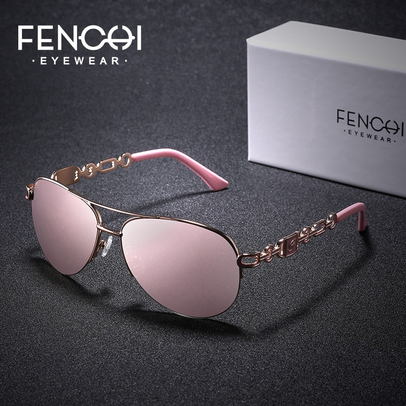 FENCHI Brand Sunglasses Women Mirror Fashion Pink Classic Female Sun Glasses For 2019 Outdoor Eyewear UV400  gafas de sol mujer